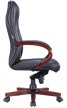 Кресло для руководителя Everprof Monaco Wood EP-082 W PU Black - 2