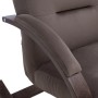 Кресло-качалка Leset Милано Mebelimpex Орех текстура V23 молочный шоколад - 00006760 - 6