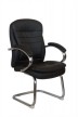 Конференц-кресло Riva Chair RCH 9024-4 черная экокожа