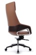 Кресло для руководителя Riva Design Chair Aura FK005-A светло-коричневая  кожа - 3