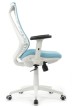 Кресло для персонала Riva Design Chair RCH Xpress CX1361М синяя ткань - 2