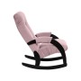 Кресло-качалка Модель 67 Венге, ткань V 11 Mebelimpex Венге V11 лиловый - 00013295 - 2