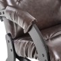 Кресло-качалка Модель 68 (Leset Футура) Венге, к/з Oregon perlamutr 120 Mebelimpex Венге Oregon perlamutr 120 - 00010806 - 6