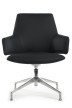 Конференц-кресло Riva Design Chair Spell-ST С1719 черная кожа - 1