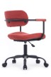 Кресло для персонала Riva Design Chair Kolin W-231 красная ткань - 4