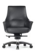 Кресло для персонала Riva Design Jotto B1904 черная кожа - 1