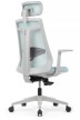 Кресло для руководителя Riva Design Gem 6230A-HS голубое - 4