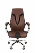 Кресло для руководителя Chairman 901 черный/коричневый - 1