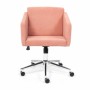 Кресло для персонала TetChair Milan розовый флок - 1