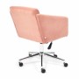 Кресло для персонала TetChair Milan розовый флок - 3