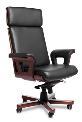 Кресло для руководителя Classic chairs Лидс Meof-A-Lids-2 черная кожа