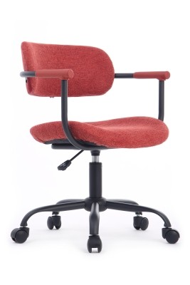 Кресло для персонала Riva Design Chair Kolin W-231 красная ткань