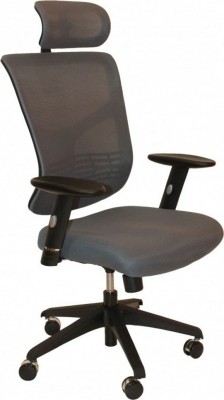 Кресло для руководителя Expert STAR - E серая сетка STE-MF01S-D.GY